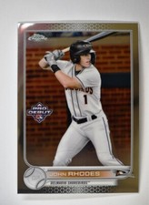 2022 Pro Debut Base Chrome #PDC-150 John Rhodes - Delmarva Shorebirds