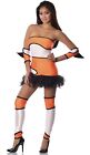Delicious FINDING NEM-OH Finding Nemo Womens Orange Costume Size Small/Medium