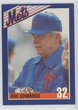 1990 Kahn's New York Mets Doc Edwards #32