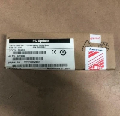 Lenovo 55Y3710 RAM Module 2 GB PC3 10600 DDR3 1333 Low - Halogen SODIMM Memory - Image 1 of 2