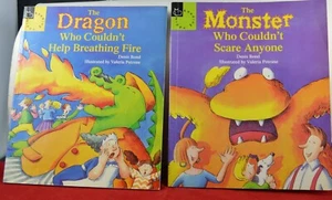 2 CHILDREN’S BOOKS THE MONSTER WHO COULDN’T SCARE ANYONE & 1 OTHER by DENIS BOND - Picture 1 of 4