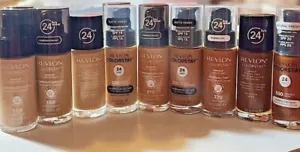 Revlon Colorstay Makeup Liquid Foudation Base SPF 15 24 hr Shade Variety Choice - Picture 1 of 32