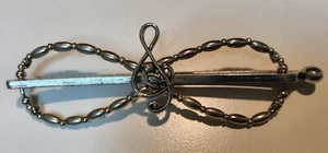 Symphony Music Note Lilla Rose flexi hair clip size Large FX-2200 NEW updo pin - Picture 1 of 1