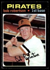 1971 Topps #255 Bob Robertson   Baseball Pittsburgh Pirates
