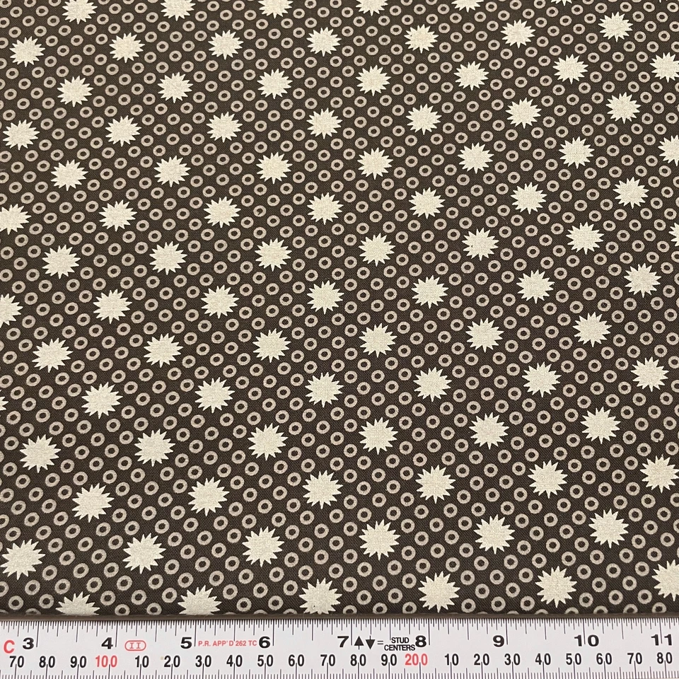 Twilight Frost by Connecting Threads 2009 Taupe Cotton Fabric FAT QUARTER 18x22 - Image 1 of 2