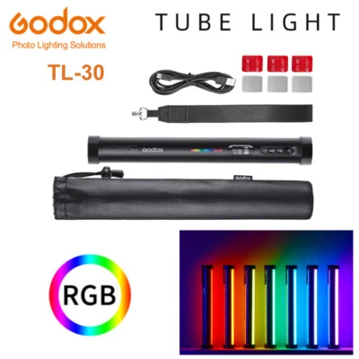 Godox TL30 Tube Light RGB Handheld Soft Light Photography Lighting & APP Control - Image 1 of 4