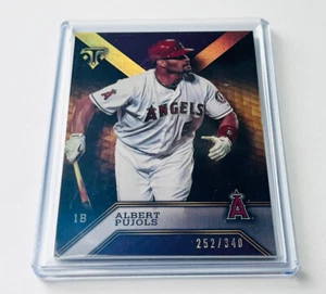 2016 Topps Triple Threads Amethyst  252/340 Albert Pujols #6 - Picture 1 of 2