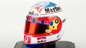 Rubens Barrichello Casco 1:5 Modellino Ferrari 2003 Sponsor Marlboro Formula 1 - Foto 1 di 7