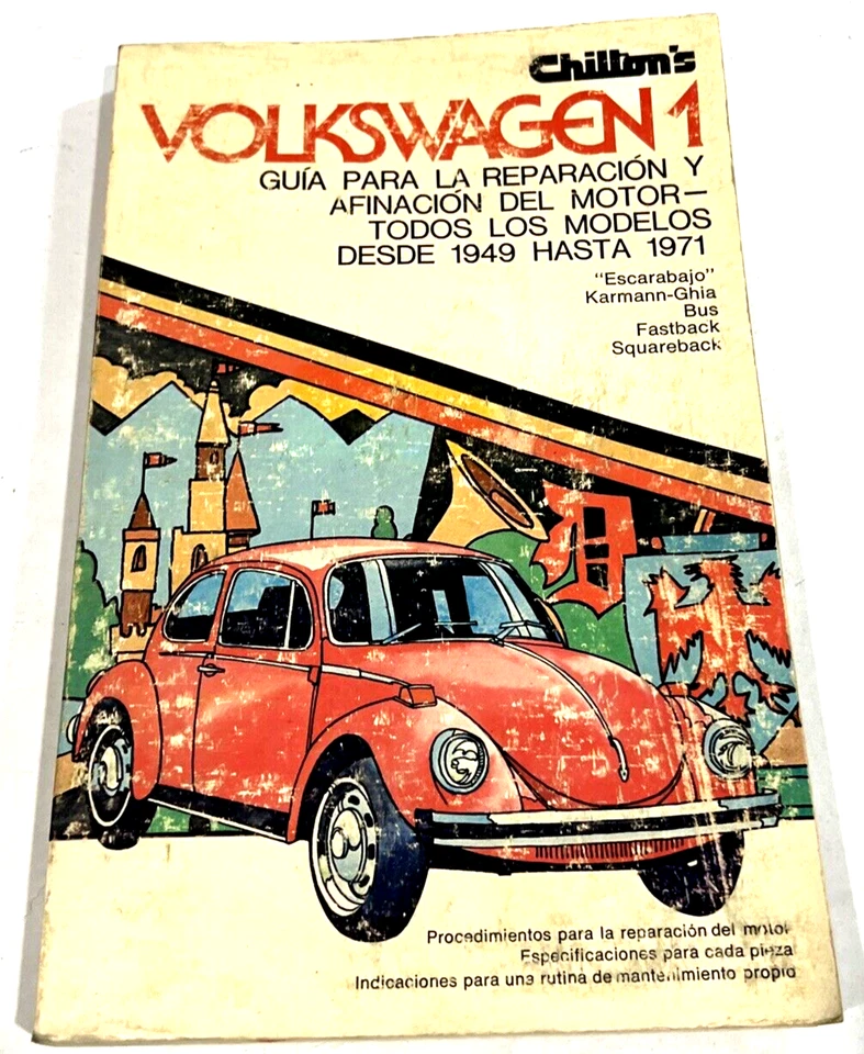 Chilton 6175 Volkswagen 1949-1971 Manual Reparación (Español) Foto 1 de 4