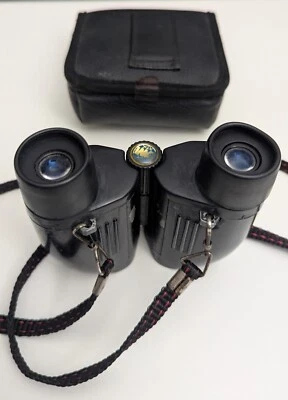 Vintage IMC Compact Binoculars with Case – Lightweight & Portable - Image 1 of 4