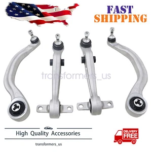 4pcs For Tesla Model 3 Model Y 2017-2021 Front Lower Control Arm with Ball Joint - Picture 1 of 9