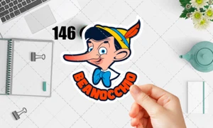 Beanocchio, mr bean  Decal | ( 146) Cute, Funny decal For Laptop - Picture 1 of 6