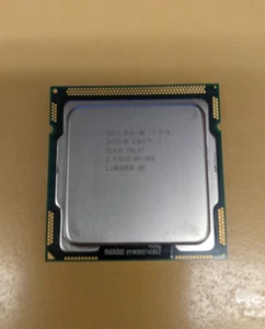 Intel i7-870 CPU 2.93 GHz Quad Core Processor 1333 MHz SLBJG - Used CPU only - Picture 1 of 2
