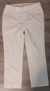 Banana Republic Ryan Fit Womens Straight Fit White Dress Pants 6 - Picture 1 of 9