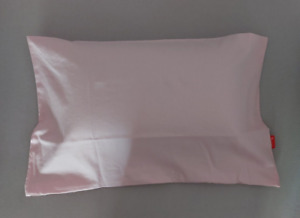 Mako Satin Kissenbezug 40x60 hellrosa rosa pink Fleuresse Reißverschluss neu