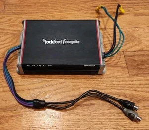 PARTS OR REPAIR Rockford Fosgate Amp Punch 300 Watt Mono Amplifier PBR300X1 - Picture 1 of 10