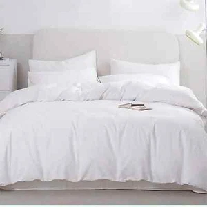 Juego de funda nórdica 500Tc alta cantidad textil tela de algodón real doble cubierta ropa de cama - Imagen 1 de 22