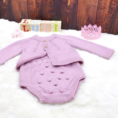 Conjunto de punto para Bebé - HECHO A MANO - Imagen 1 de 4