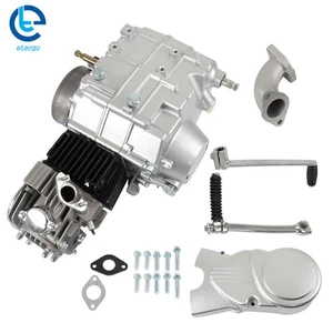 4 Stroke 125cc Motorcycle Engine Single Cylinder Silver For Honda CRF50F US - Bild 1 von 19