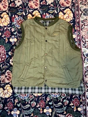 Chaleco Barbour Trekker Forrado Franela Verde Talla XL TIENE DEFECTOS ☼ Foto 1 de 4