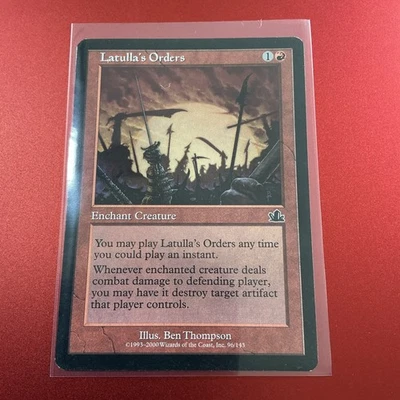 Latulla's Orders - Prophecy #96/143 MTG Magic The Gathering - Image 1 of 3