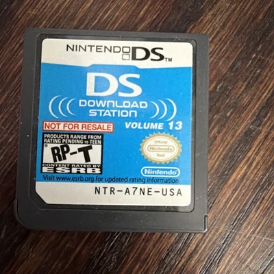Nintendo DS Station: Volume 13 GPK Kiosk DEMO Cart. Very Rare. Have Other Volume - Image 1 of 3
