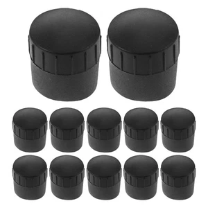 Tapas protectoras de pie con soporte para brazo de micrófono de 12 piezas cubiertas inferiores para micrófono - Imagen 1 de 12