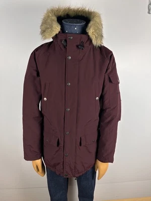 Carhartt Anchorage Parka Jacket Men’s Burgundy Size L - Image 1 of 4