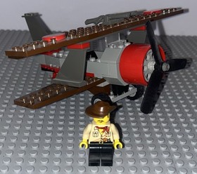 Lego 7420 Adventurers Orient Expedition Thunder Blazer Set Minifigure