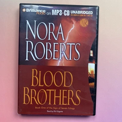 Blood Brothers by Nora Roberts MP3 CD Audiobook FREE SHIPPING - Image 1 of 3
