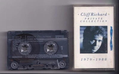 (LV769) Cliff Richard, Private Collection 1979-1988 - 1988 Cassette Tape Foto 1 de 2