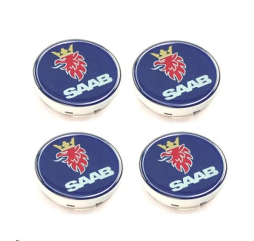 Tapacubos de rueda Saab genuino (juego de 4) para Saab 9-3 32019182-AA 1999-2002 Foto 1 de 1