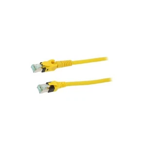 09488447745075 Patch cord S/FTP 6a Line Cu PUR yellow 7.5m halogen-free 27AWG... - Picture 1 of 1