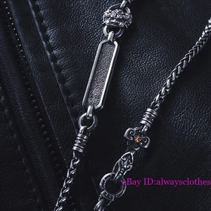 General's Command Tang Xuanjia Necklace Thai Silver Retro Ethnic Tibetan Chain - Picture 1 of 4