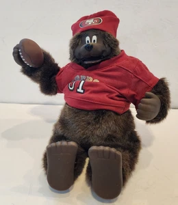 San Francisco 49'ers Musical Singing Bear 01 Gemmy Industries Football - Bild 1 von 6