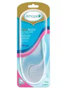 Amope Gel Activ Flat Shoes Insoles, 2 Count (Pack of 1) - Picture 1 of 4