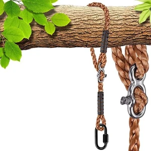 SELEWARE Tree Swing Rope Hammock Chair Strap Hanging Kit,Length Adjustable Ny... - Picture 1 of 8