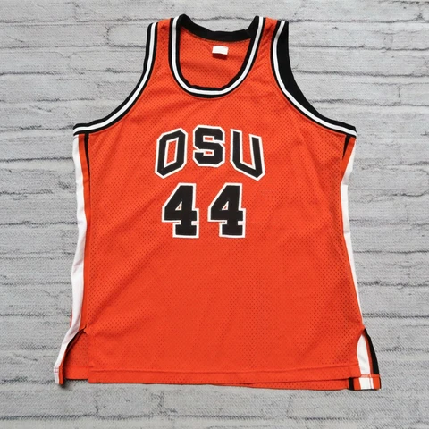 Vintage Oklahoma State Cowboys Basketball Jersey Authentic Used Game Worn Sewn Cover