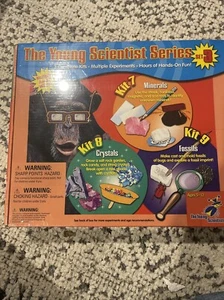The Young Scientists Serie Set 3 Mineralien, Kristalle, Fossilien NEU versiegelt - Bild 1 von 6