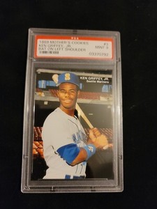 1989 Mother's Cookies Baseball - #3 Ken Griffey Jr. RC - PSA 9 MINT