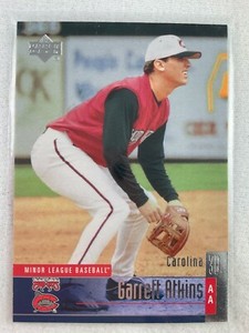 2002 Upper Deck Minor League Baseball Card#165-Garrett Atkins, Carolina Mud Cats