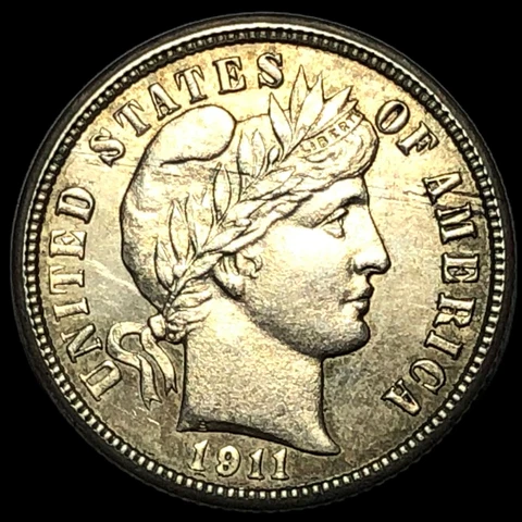 1911 P Barber Dime   #E9394 Cover