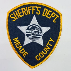 Meade County Sheriff Kansas KS Police Patch A1 - Picture 1 of 2