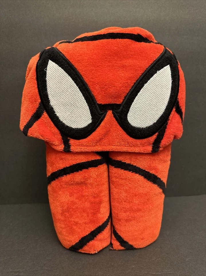 Toalla con Capucha Disney Spider Man Web 100% Algodón Terry 51"x23" Piscina Playa Baño NUEVO Foto 1 de 4
