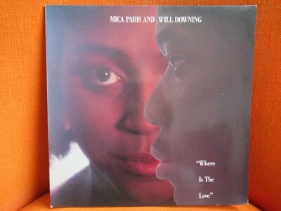 VINYL MAXI NM ! – MICA PARIS & WILL DOWNING : WHERE IS THE LOVE – ELECTRONIC  - Photo 1/2