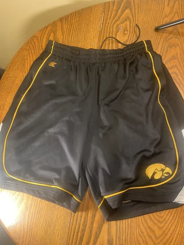 Iowa Hawkeyes Colosseum Men’s Size Large Shorts Cover