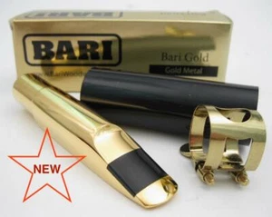 New Bari Woodwinds Gold 8* (.115) Metal Tenor Saxophone Mouthpiece - Picture 1 of 10