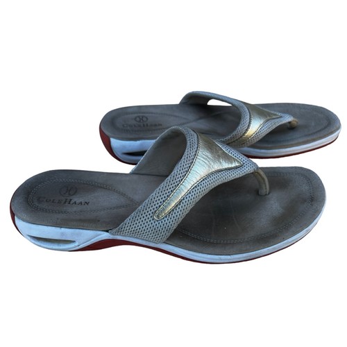 NIKE Perizoma donna Cole Haan taglia 9B comfort tecnologia aria oro rosso bianco beige