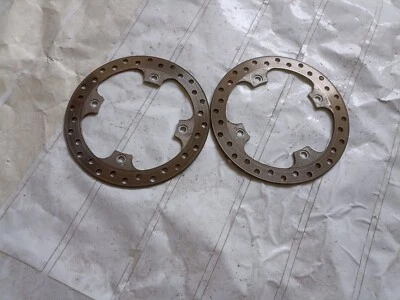 front brake discs ORIGINAL rotor disc rotors discs Honda Transalp 650 2006 - Image 1 of 4