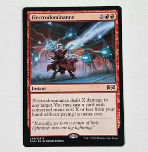 Electrodominance 099/259 RNA Ravnica Allegiance Rare Magic MTG Karte LP - Bild 1 von 9